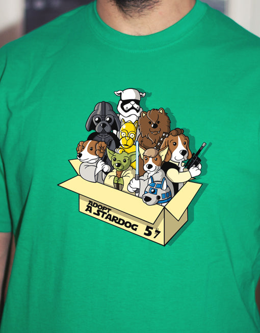 Camiseta “Adopt a Stardog” – Edición limitada + Camiseta Regalo